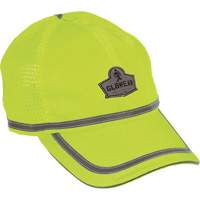 GloWear&reg; 8930 High Visibility Baseball Cap, High Visibility Lime-Yellow, Polyester TGS INDUSTRIEL