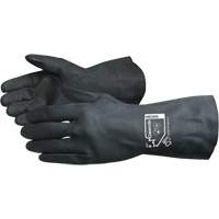 Chemstop Lined Chemical-Resistant Gloves, Size 7, 12" L, Neoprene, Flock-Lined Inner Lining, 30-mil TGS INDUSTRIEL
