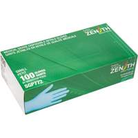 Gants jetables de calibre m&eacute;dical r&eacute;sistants &agrave; la perforation, Petit, Nitrile, 4,5 mils, Sans poudre, Bleu, Classe 2 TGS INDUSTRIEL