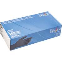 Puncture-Resistant Medical-Grade Disposable Gloves, Medium, Nitrile, 5-mil, Powder-Free, Black, Class 2 TGS INDUSTRIEL
