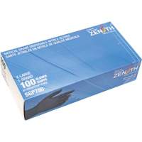 Gants jetables de calibre m&eacute;dical r&eacute;sistants &agrave; la perforation, T-Grand, Nitrile, 5 mils, Sans poudre, Noir, Classe 2 TGS INDUSTRIEL