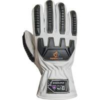 Endura&reg; 378GKGVBE Cut & Impact Resistant Gloves, Small, Goatskin Palm, Driver Cuff TGS INDUSTRIEL