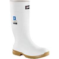 Slip Resistant Boots, Rubber, Steel Toe, Size 4 TGS INDUSTRIEL