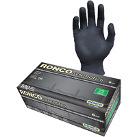 Sentron 6 Disposable Examination Gloves, Small, Nitrile, 6-mil, Powder-Free, Black, Class 2 TGS INDUSTRIEL