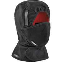 N-Ferno&reg; Winter Hard Hat Liner with Mouthpiece, Fleece Lining, One Size, Black TGS INDUSTRIEL