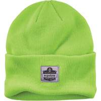 N-Ferno&reg; Rib Knit Beanie Hat, One Size, High-Visibility Lime Green TGS INDUSTRIEL
