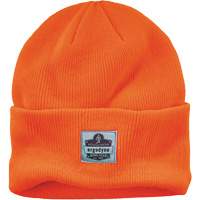 N-Ferno&reg; Rib Knit Beanie Hat, One Size, Orange TGS INDUSTRIEL