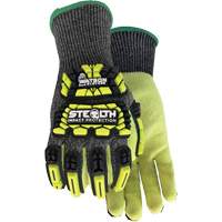 Gants r&eacute;sistants aux coupures et aux chocs Stealth Dog Fight, Petit, Paume en Fibre de verre/PEHP/Nylon/Spandex, Poignet Poignet en tricot TGS INDUSTRIEL