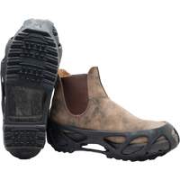 Couvre-chaussures antid&eacute;rapants Slk Grip, &eacute;lastom&egrave;re thermoplastique, Traction Crampon, Petit TGS INDUSTRIEL