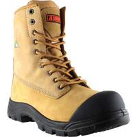 Attack Work Boots, Leather, Steel Toe, Size 7 TGS INDUSTRIEL