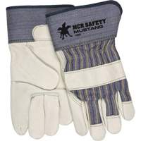 Gants dajusteur Mustang, Grand, Paume en Cuir fleur de vache, Doublure en Molleton TGS INDUSTRIEL