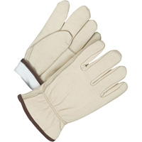Driver/Roper Gloves, 10, Grain Cowhide Palm, Thinsulate Inner Lining TGS INDUSTRIEL