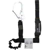 Miller&reg; Arc-Rated Shock-Absorbing Lanyard, 6', Scaffold Hook Center, Choke-Off Loop Leg Ends, Kevlar&reg; TGS INDUSTRIEL
