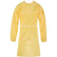 ChemMax&reg; 1 Gown, One Size, Yellow, Polyethylene/Polypropylene TGS INDUSTRIEL