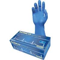 SilkTex XPL Extra-Long Examination Glove, Small, Latex, 13-mil, Powder-Free, Blue, Class 2 TGS INDUSTRIEL
