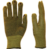 Confortpicot Cut Resistant Gloves, Size 9, 10 Gauge, PVC Coated, Aramid Shell, EN 388 Level 3 TGS INDUSTRIEL