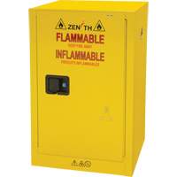 Armoire pour produits inflammables, 12 gal., 1 Porte(s), 23" La x 35" h x 18" p TGS INDUSTRIEL
