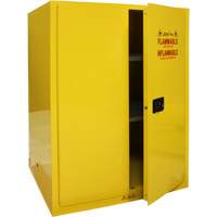 Armoire pour produits inflammables, 90 gal., 2 Porte(s), 43" La x 66" h x 34" p TGS INDUSTRIEL
