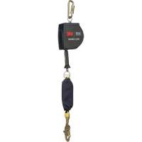 Cordage de s&eacute;curit&eacute; autor&eacute;tractable allong&eacute; Nano-Lok, 15', Acier galvanis&eacute;, Pivotant TGS INDUSTRIEL