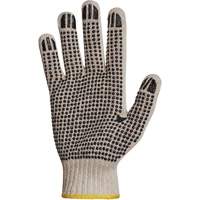 Sure Grip&reg; PVC Dotted String Knit Glove, Poly/Cotton, Single Sided, 7 Gauge, X-Small TGS INDUSTRIEL