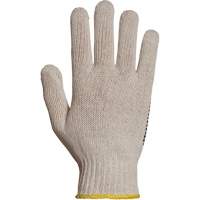 Sure Grip&reg; PVC Dotted String Knit Glove, Poly/Cotton, Single Sided, 7 Gauge, X-Small TGS INDUSTRIEL