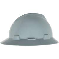 Casque de s&eacute;curit&eacute; &agrave; fente et bordure compl&egrave;te V-Gard, R&eacute;pond aux normes CSA type 1, Suspension Glissement rapide, Non ventil&eacute; TGS INDUSTRIEL