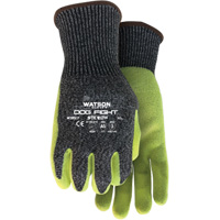 Gants r&eacute;sistant &agrave; la coupe Stealth Dog Fight, Taille Moyen, Rev&ecirc;tement Nitrile, Enveloppe en Fibre de verre/PEHP/Nylon/Acier inoxydable, ASTM ANSI niveau A5 TGS INDUSTRIEL
