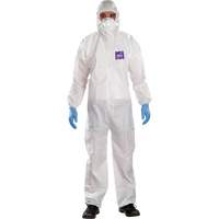 Combinaisons avec col Alphatec Microchem, Grand, Blanc, SMS TGS INDUSTRIEL
