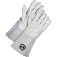 TIG Welder's Gloves, Split Goatskin, Size Large TGS INDUSTRIEL