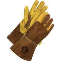 Welder's Gloves, Grain Cowhide, Size 2X-Large TGS INDUSTRIEL