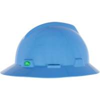 V-Gard&reg; GREEN Slotted Full Brim Hard Hat, Meets CSA Type 1, Ratchet Suspension TGS INDUSTRIEL