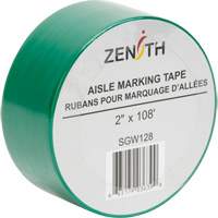 Ruban pour marquage d'all&eacute;es, 2" x 108', PVC, Vert TGS INDUSTRIEL