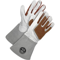 Gander Brand TIG Welder's Gloves with Heat Patch, Grain Goatskin, Size Small TGS INDUSTRIEL