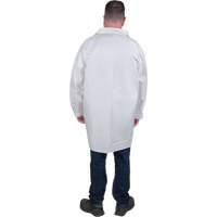 Sarraus de laboratoire de protection, Microporeux, Blanc, Petit TGS INDUSTRIEL