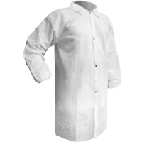 Sarrau Care, Polypropyl&egrave;ne, Blanc, Petit TGS INDUSTRIEL