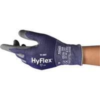 Gants r&eacute;sistants aux coupures HyFlex 11-561, Taille 5, Calibre 15, Rev&ecirc;tement Nitrile, Enveloppe en Intercept, EN 388 niveau C TGS INDUSTRIEL