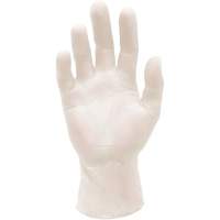 Synthetic Stretch Medical Examination Gloves, Large, Vinyl, 5-mil, Powder-Free, White, Class 2 TGS INDUSTRIEL