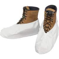 Couvre-chaussures, Taille unique, Microporeux, Blanc TGS INDUSTRIEL