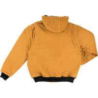 Blouson d'aviateur en toile lourde avec capuchon, Hommes, Petit, Brun TGS INDUSTRIEL