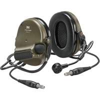 Casque VI NIB avec deux fils de sortie Peltor ComTac, Style Cordon cervical, 22 dB TGS INDUSTRIEL
