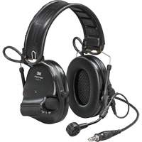 Casque VI NIB avec fils de sortie unique et rail arc Peltor ComTac, Style Bandeau, 23 dB TGS INDUSTRIEL