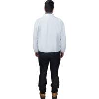 Chemise jetable, Microporeux, Petit, Blanc TGS INDUSTRIEL