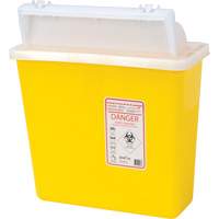 Contenant pour objets pointus et tranchants, Capacit&eacute; de 4,6 L TGS INDUSTRIEL