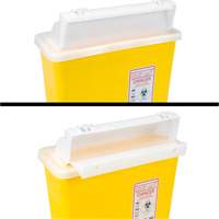 Contenant pour objets pointus et tranchants, Capacit&eacute; de 4,6 L TGS INDUSTRIEL