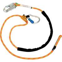 Adjustable Rope Lanyard, 1 Legs, 6', CSA Class F, Polyester TGS INDUSTRIEL