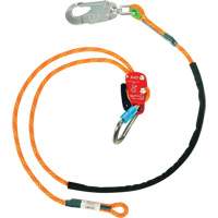 RAD Adjustable Rope Safety Lanyard, 1 Legs, 6', CSA Class F TGS INDUSTRIEL