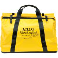 Vinyl Coated Drag Bag, Nylon, Black/Yellow TGS INDUSTRIEL