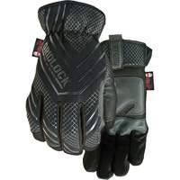 Gants r&eacute;sistant &agrave; la coupure et perforation Gridlock, Taille Moyen, Enveloppe en Acier inoxydable, ASTM ANSI niveau A9/EN 388 niveau 5/EN 388 niveau F TGS INDUSTRIEL