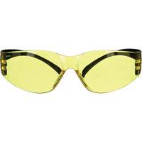 SecureFit 100 Series Safety Glasses, Amber Lens, Anti-Fog/Anti-Scratch, ANSI Z87+/Meets/Exceeds CSA Z94.3 TGS INDUSTRIEL