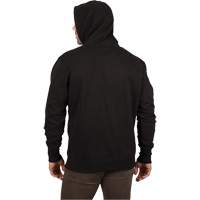 Heavy-Duty Pullover Hoodie, Men's, Small, Black TGS INDUSTRIEL